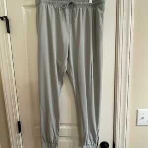 ZYIA | Everywhere Zipper Joggers | XXL | Silky Fabric | Drawstring | Pockets